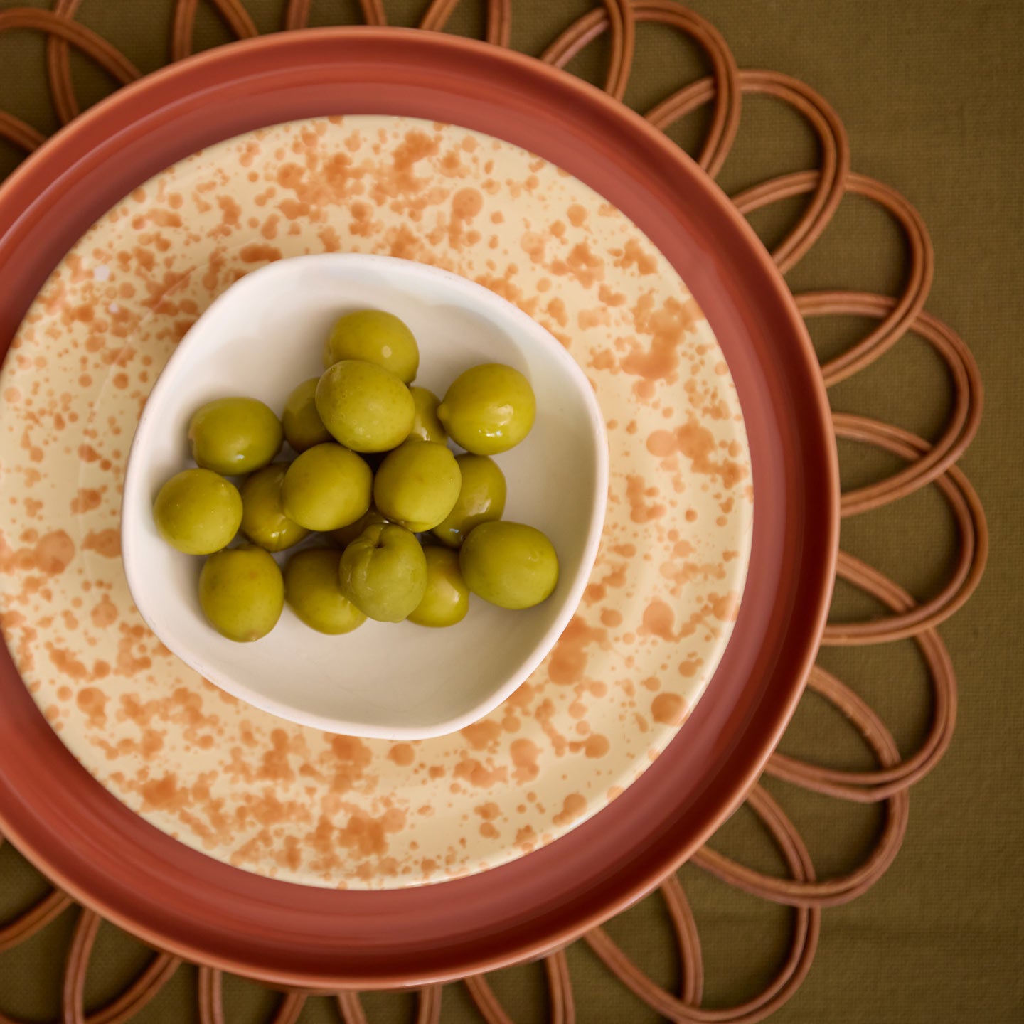 Rattan Placemat, Set of 4