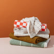 Simple Waffle Towel - Bronze