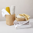 Space Dye Terry Towel - Grey