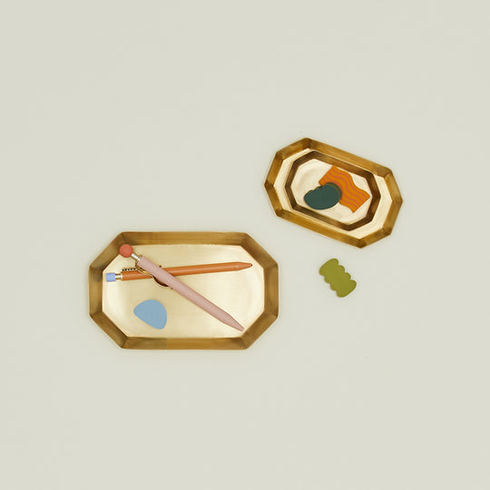 Brass Octagonal Tray