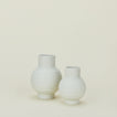 Essential Ceramic Vase in Bone in Small and Large sizes.