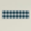 Simple Plaid Runner - Sky/Peacock