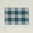 Simple Plaid Rug - Sky/Peacock