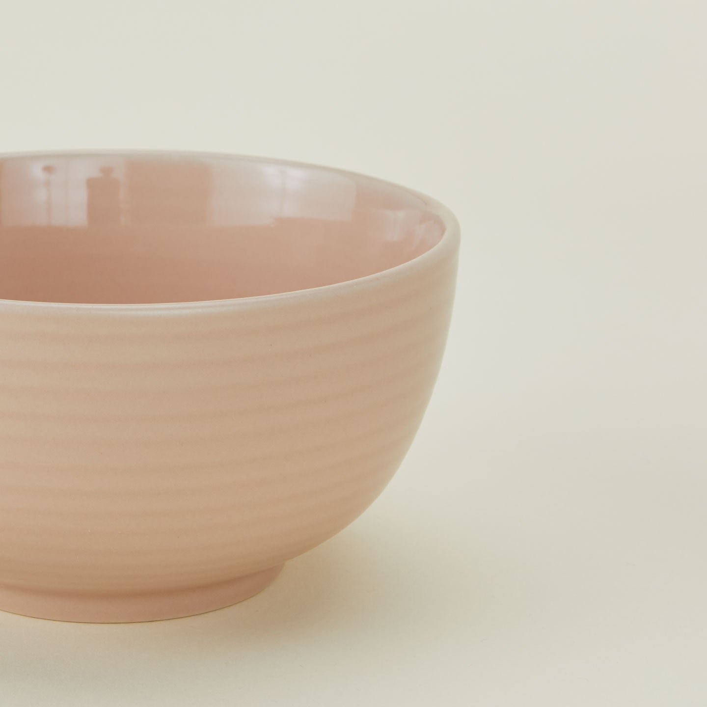 Close up of Essential Large Bowl in Blush.