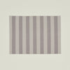Essential Striped Placemat, Set of 4 - Light Grey/Dark Grey