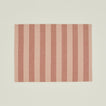 Essential Striped Placemat, Set of 4 - Blush/Terracotta