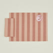 Essential Striped Placemat, Set of 4 - Blush/Terracotta