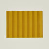 Essential Striped Placemat, Set of 4 - Mustard/Bronze