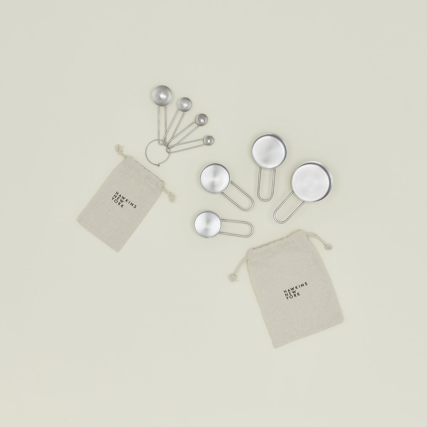 Simple Measuring Set - Silver