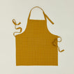 Essential Check Apron - Ivory/Flax