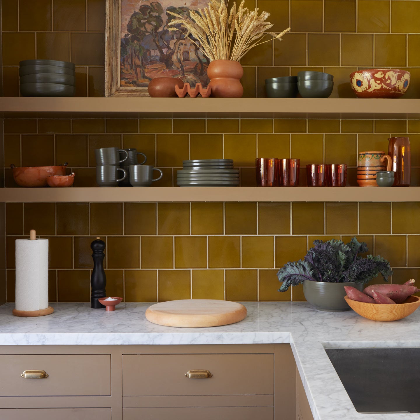 Essential Serving Bowl - Olive