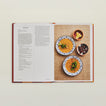 The North African cookbook open