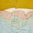 Simple Linen Flat Sheet - Blush