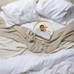Simple Linen Fitted Sheet - Flax