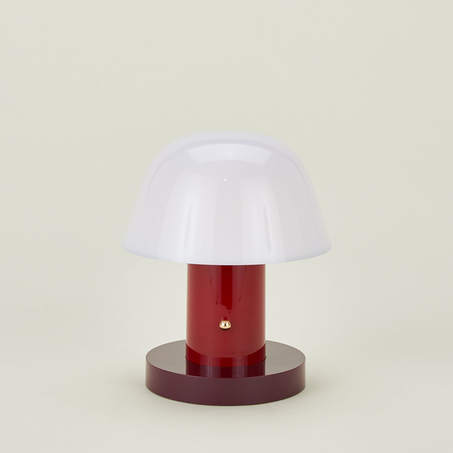 Red and plum setago rechargeable lamp