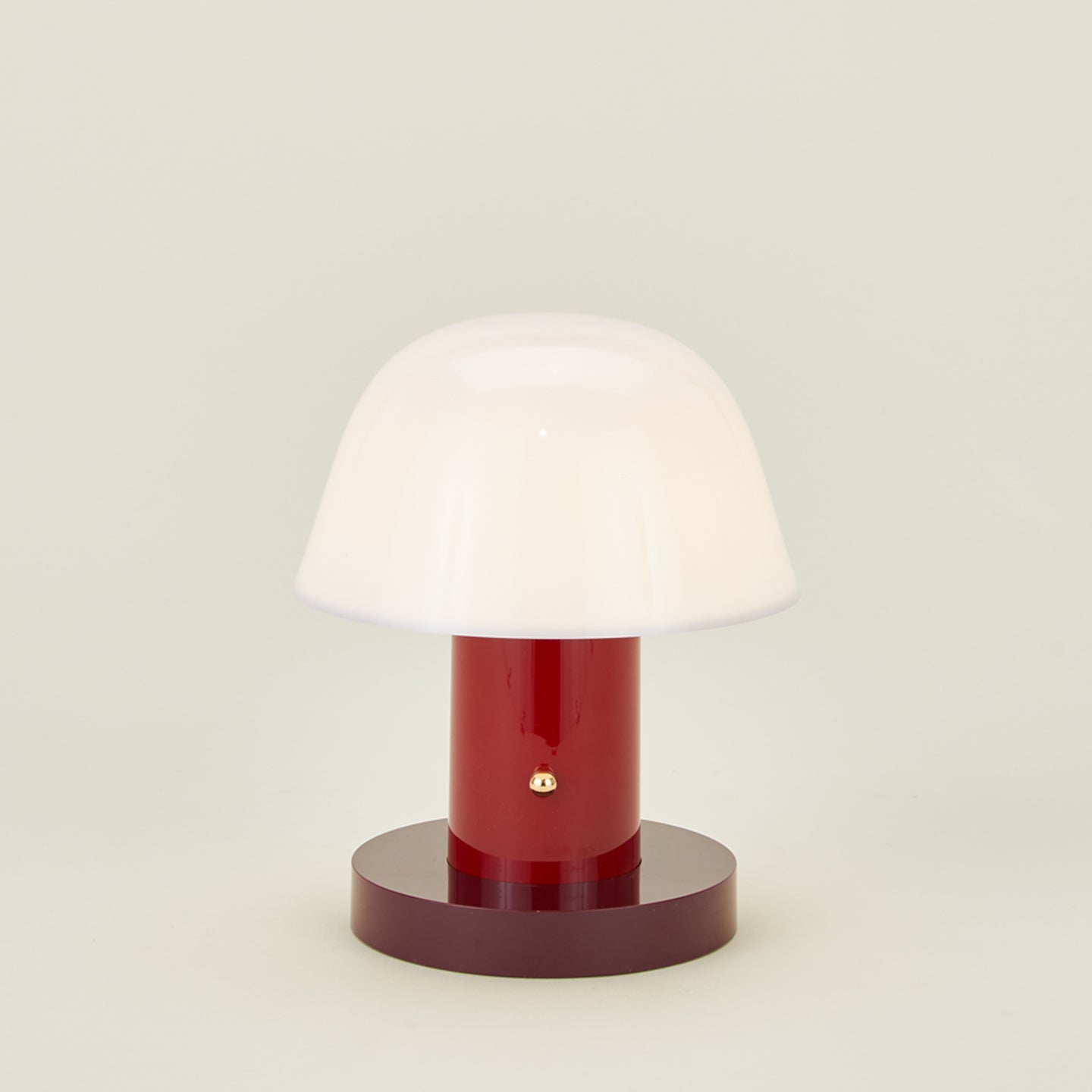 Red and plum setago rechargeable lamp