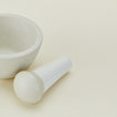 Detailed view of Atelier Trema mortar and pestle