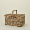 Basketly rattan picnic basket