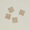 Travertine scalloped coasters