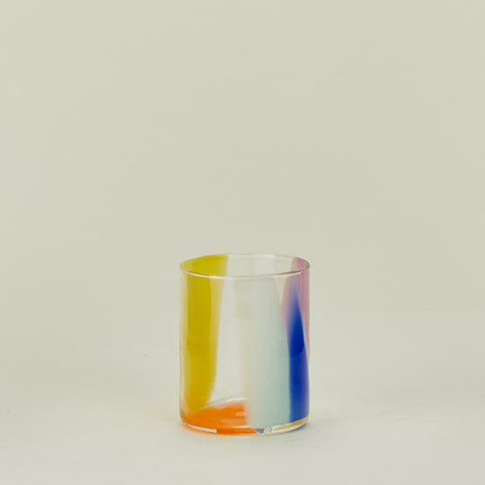 Hand Blown Tumbler - Multicolor
