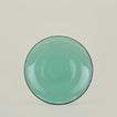Glass Dinner Plate in Jade.