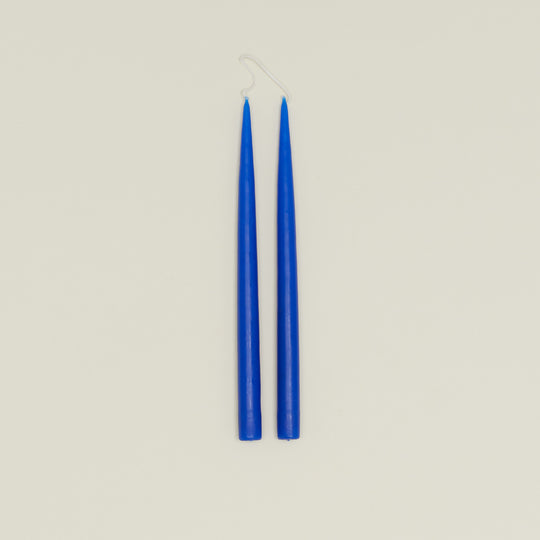 Hand Dipped Taper Set  - Cobalt