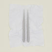 Danica taper candle pair in pewter