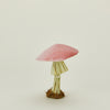 Handmade Velvet Mushroom - Pink