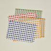 Dove and Donkey wicker placemats in various colors