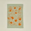 Linen Tea Towel - Clementine