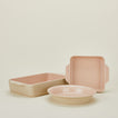 Essential bakeware in blush