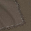 Close up view of essential cotton placemat in dark grey