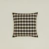 Essential Gingham 18x18 Pillow - Light Grey/Black