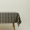 Essential Gingham Tablecloth - Light Grey/Black