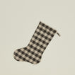 Essential Gingham Stocking - Light Grey/ Black