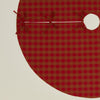 Essential Gingham Tree Skirt - Red/Terracotta