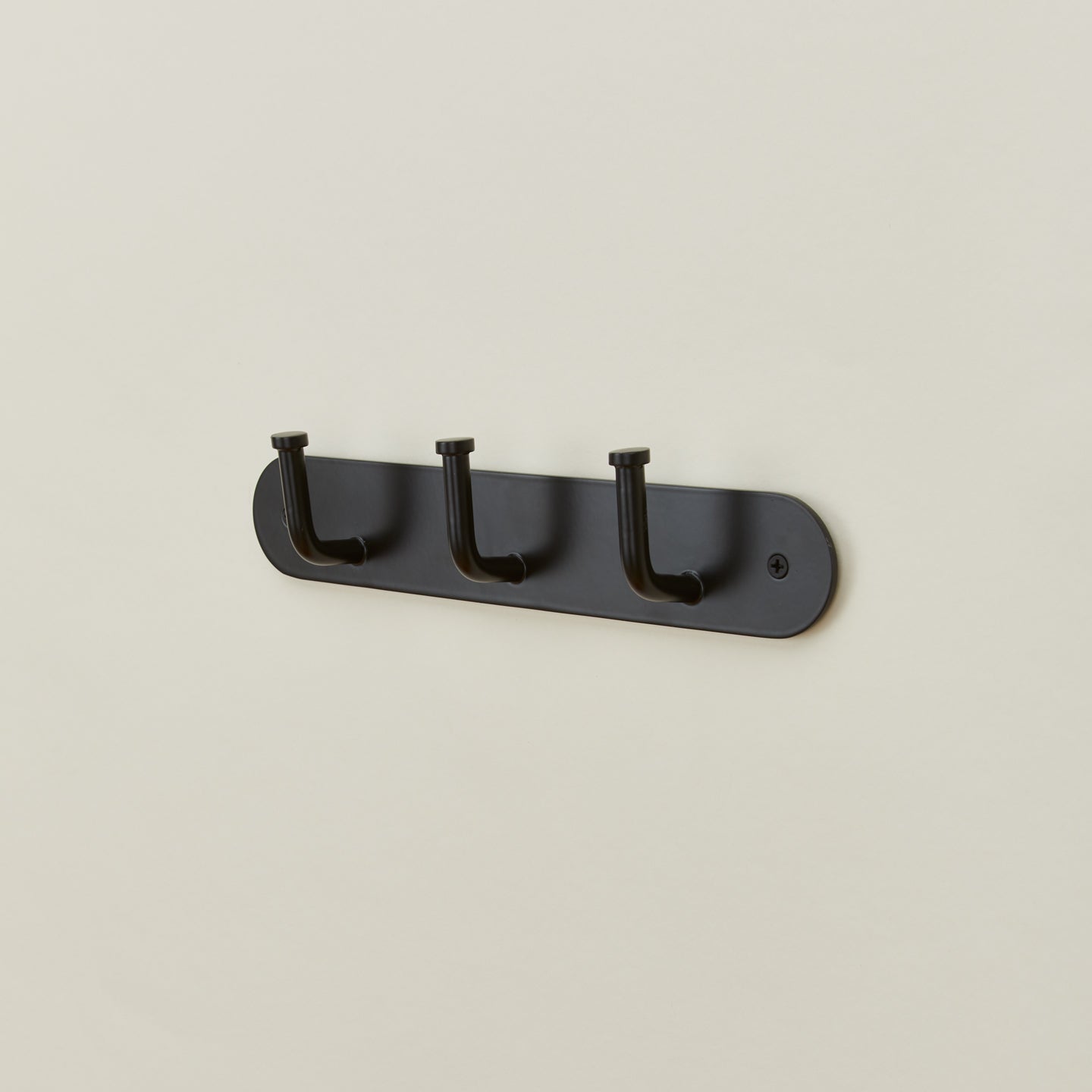 Essential hook rack in black