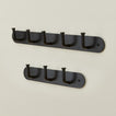 Essential hook racks in black