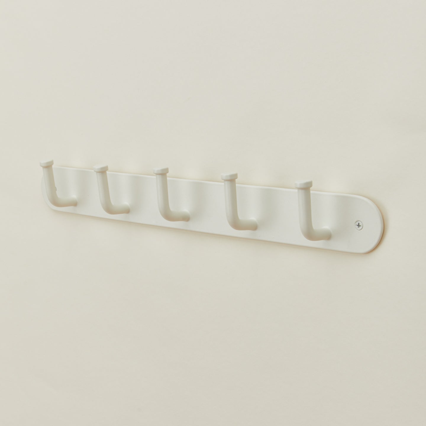 Essential hook rack in ivory