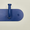 Detailed view of Essential hook rack in klein blue