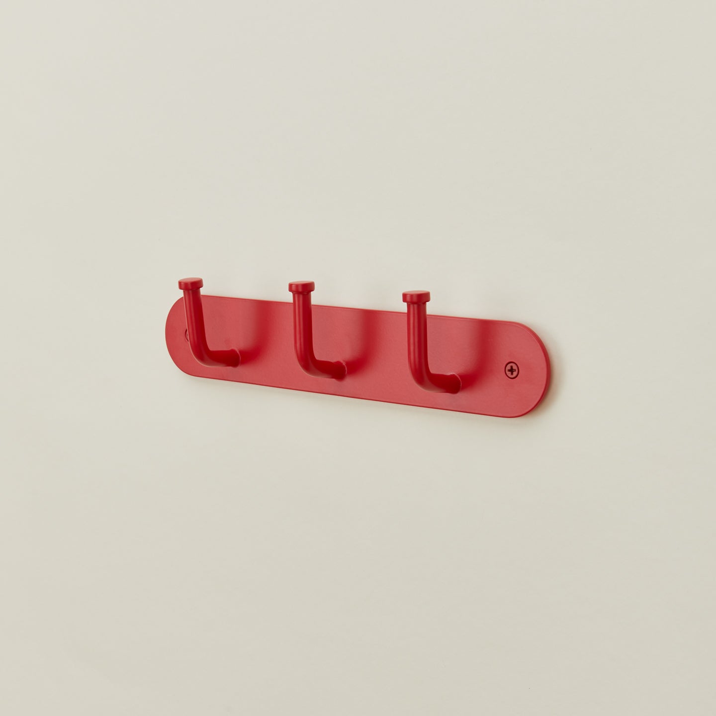 Essential hook rack in red