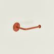 Toilet paper holder in Terracotta.