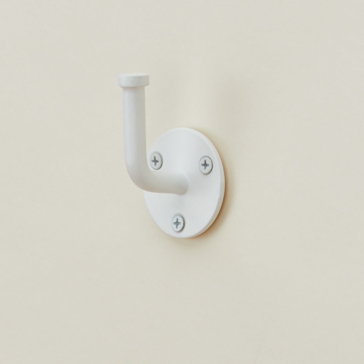 Essential hook in white