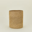 Essential woven wastebasket in natural