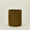Essential Woven Wastebasket - Olive