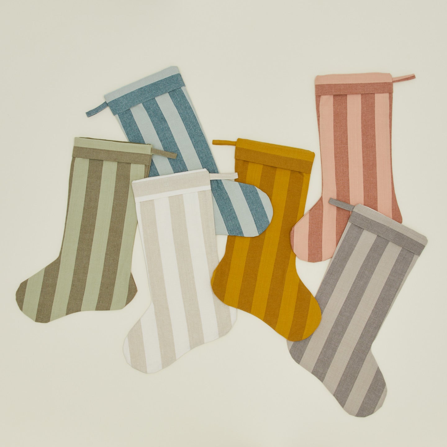 Essential striped stockings inn various colors