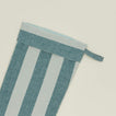 Detailed view of Essential Striped Stocking - Sky/Peacock