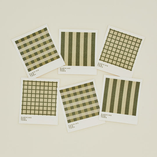 Essential Swedish Dishcloth, Set of 6 - Sage/Olive