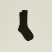 Mohair socks in black