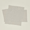 Dot Linen Placemat, Set of 4 - Flax/Black
